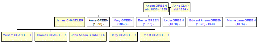 Mini tree diagram